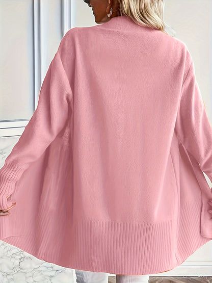 Cozy Open Front Cardigan