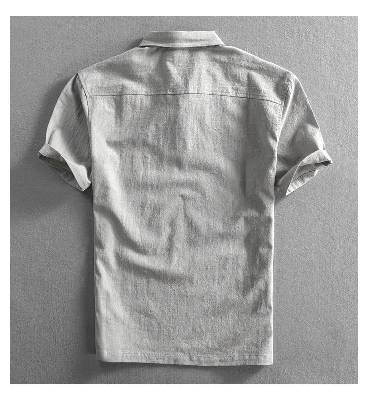 Linen Polo Shirt