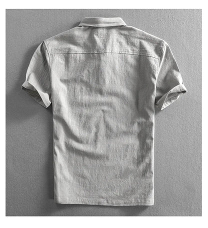 Linen Polo Shirt