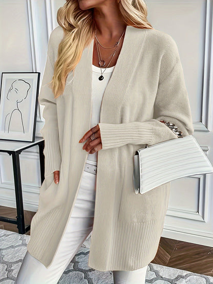 Cozy Open Front Cardigan
