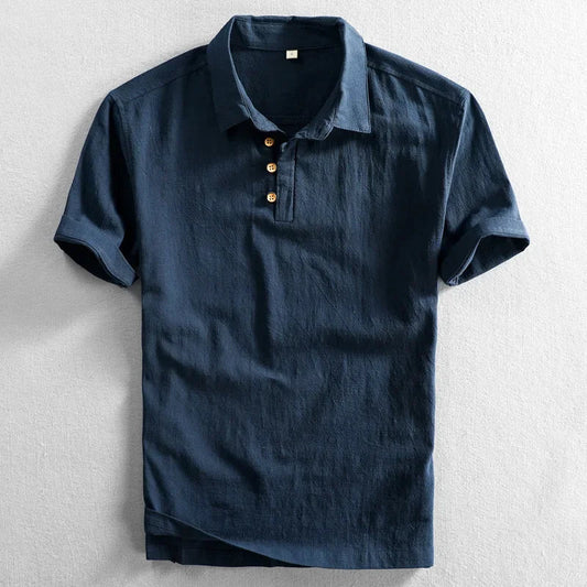Linen Polo Shirt